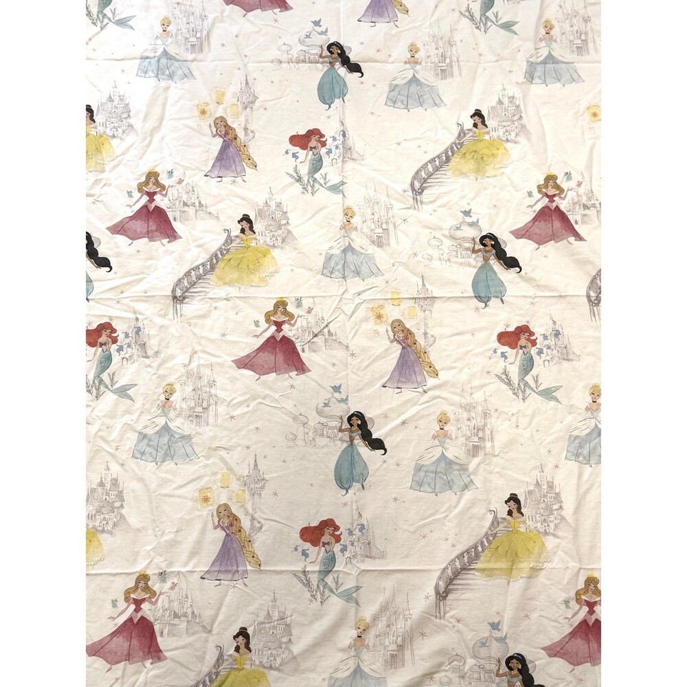 Disney Princess Pottery Barn Kids Flat Sheet